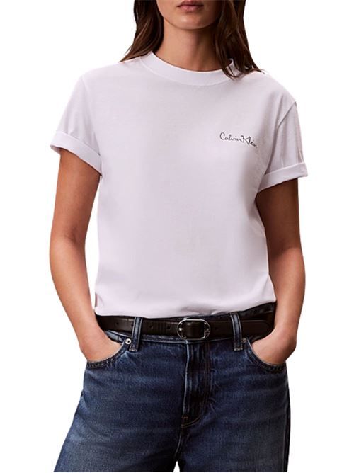 T-shirt regular fit logo Calvin Klein Jeans | LV047E809GYAA